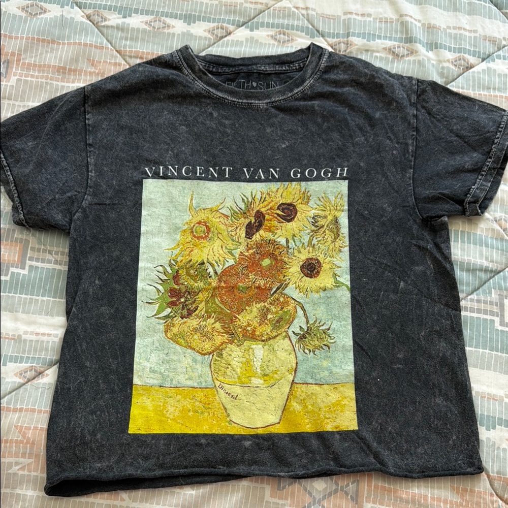 Vincent Van Gogh Black T-Shirt